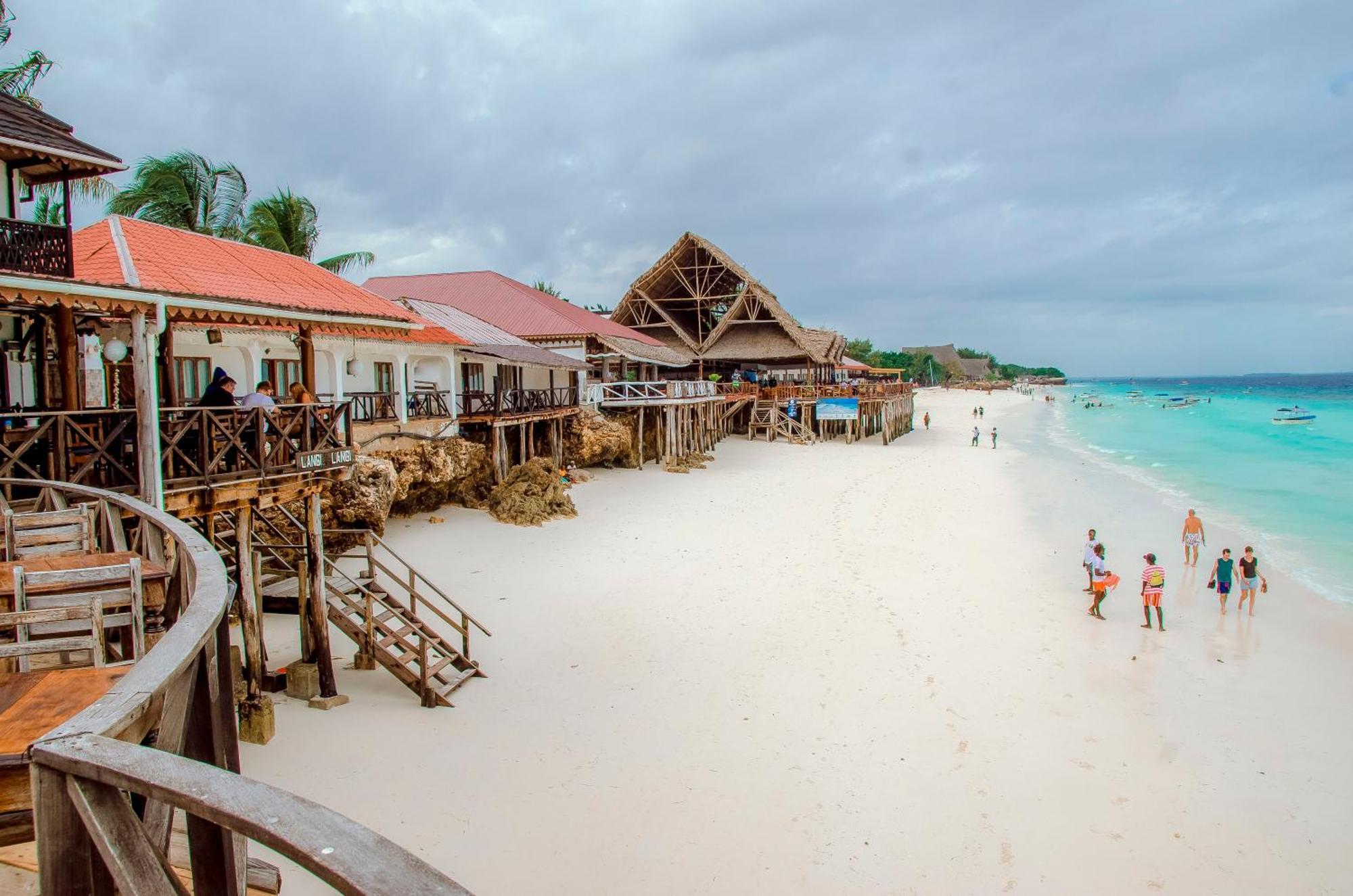 Langi Langi Beach Bungalows Nungwi Kültér fotó