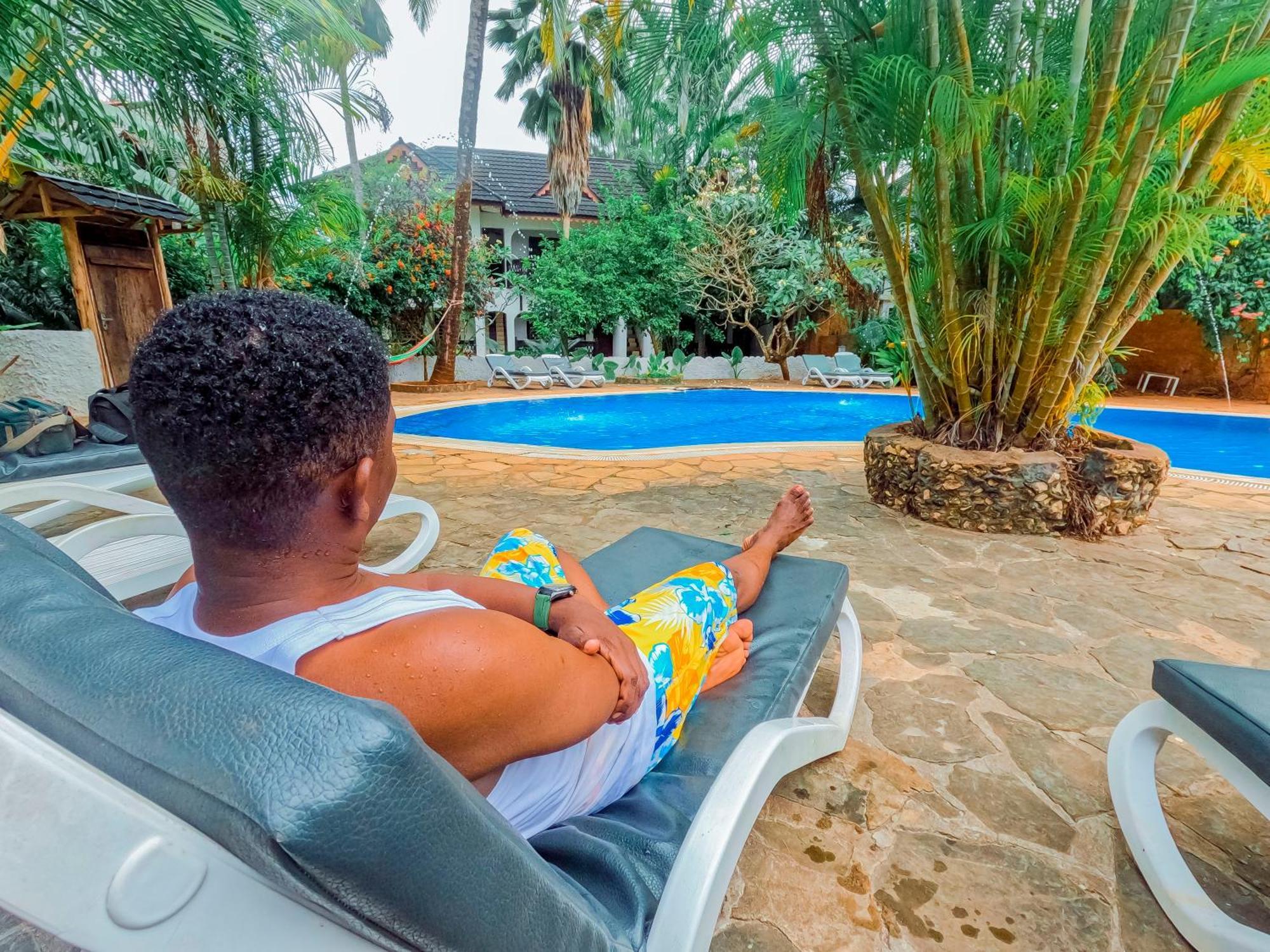 Langi Langi Beach Bungalows Nungwi Kültér fotó